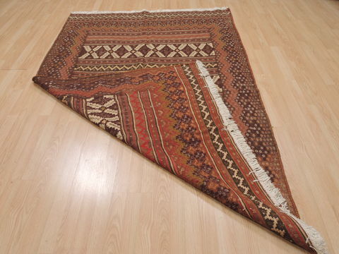 Kilim Brown Flat Woven 411 X 77 Area Rug 100-109637 Image 7