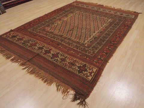 Kilim Brown Flat Woven 61 X 88 Area Rug 100-109645 Image 2