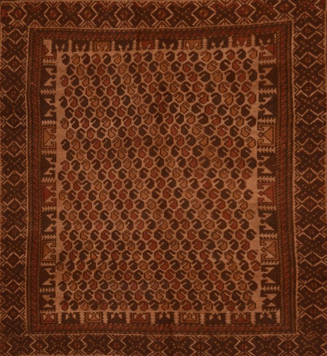 Kilim Brown Flat Woven 61 X 88 Area Rug 100-109645 Image 0