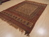 Kilim Brown Flat Woven 61 X 88 Area Rug 100-109645 Thumb 2