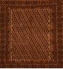 Kilim Brown Flat Woven 61 X 88 Area Rug 100-109645 Thumb 0