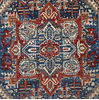 Heriz Blue Hand Knotted 60 X 98  Area Rug 700-109653 Thumb 1