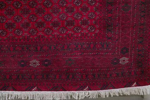Bokhara Red Hand Knotted 66 X 95 Area Rug 700-109660 Image 2