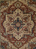 Heriz Brown Hand Knotted 82 X 101 Area Rug 700-109666 Thumb 1