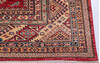 Kazak Red Hand Knotted 76 X 105  Area Rug 700-109669 Thumb 4