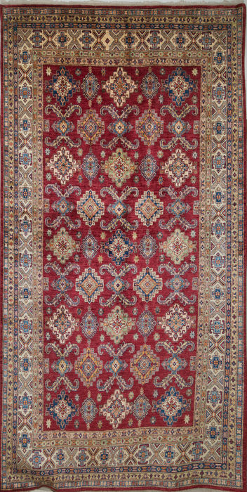 Kazak Red Hand Knotted 80 X 102 Area Rug 700-109673 Image 0