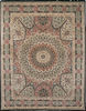 Pak-Persian Multicolor Hand Knotted 81 X 104 Area Rug 700-109678 Thumb 0