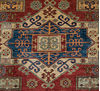 Kazak Red Hand Knotted 73 X 91  Area Rug 700-109686 Thumb 1