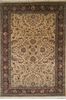 Pak-Persian Beige Hand Knotted 61 X 89  Area Rug 700-109695 Thumb 0