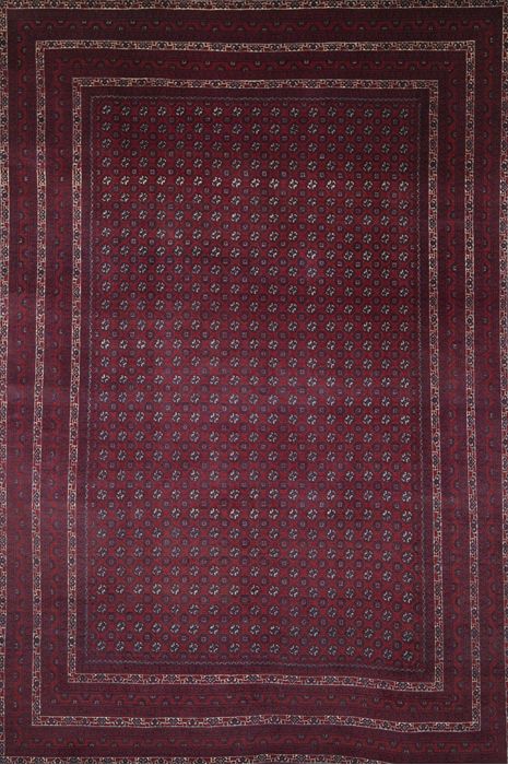 Khan Mohammadi Red Hand Knotted 62 X 91 Area Rug 700-109710 Image 0