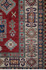 Kazak Red Hand Knotted 411 X 77  Area Rug 700-109717 Thumb 1