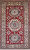 Kazak Red Hand Knotted 411 X 77  Area Rug 700-109717 Thumb 0