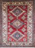Kazak Red Hand Knotted 53 X 71  Area Rug 700-109718 Thumb 0