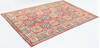 Kazak Red Hand Knotted 56 X 84  Area Rug 700-109721 Thumb 2