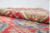 Kazak Red Hand Knotted 56 X 84  Area Rug 700-109721 Thumb 7