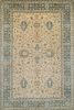 Chobi Beige Hand Knotted 69 X 910  Area Rug 700-109726 Thumb 0