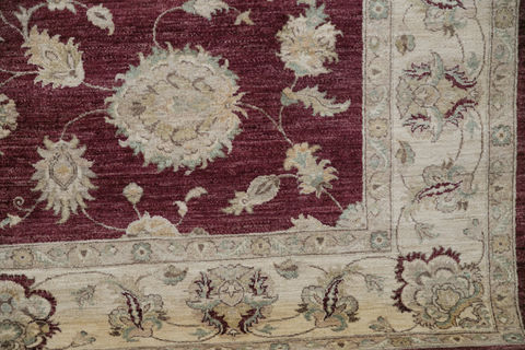 Chobi Red Hand Knotted 80 X 1011 Area Rug 700-109729 Image 1
