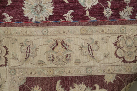 Chobi Red Hand Knotted 80 X 1011 Area Rug 700-109729 Image 2