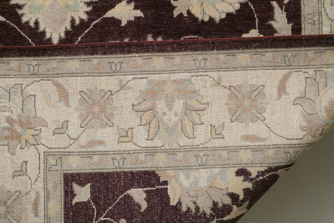 Chobi Brown Hand Knotted 68 X 910 Area Rug 700-109731 Image 2