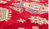 Kazak Red Hand Knotted 611 X 100  Area Rug 700-109734 Thumb 3