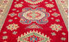 Kazak Red Hand Knotted 611 X 100  Area Rug 700-109734 Thumb 5