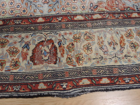 Isfahan Blue Hand Knotted 47 X 73 Area Rug 100-109739 Image 20