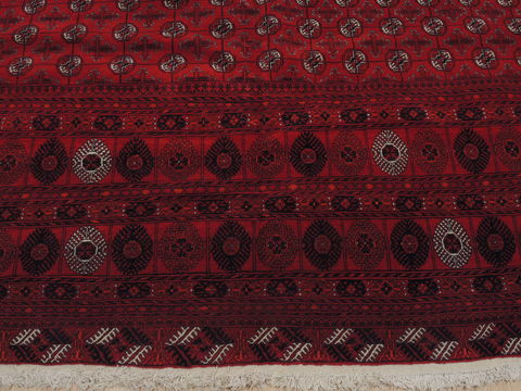 Khan Mohammadi Red Hand Knotted 910 X 157 Area Rug 100-109751 Image 15