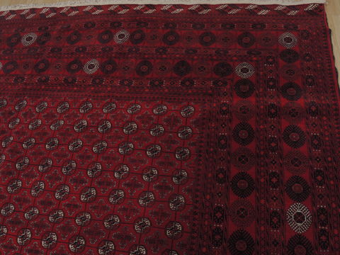 Khan Mohammadi Red Hand Knotted 910 X 157 Area Rug 100-109751 Image 17