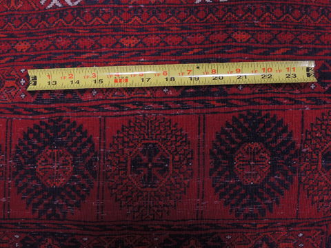 Khan Mohammadi Red Hand Knotted 910 X 157 Area Rug 100-109751 Image 18
