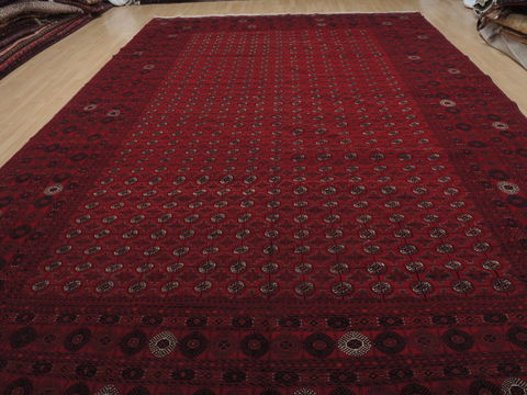 Khan Mohammadi Red Hand Knotted 910 X 157 Area Rug 100-109751 Image 1