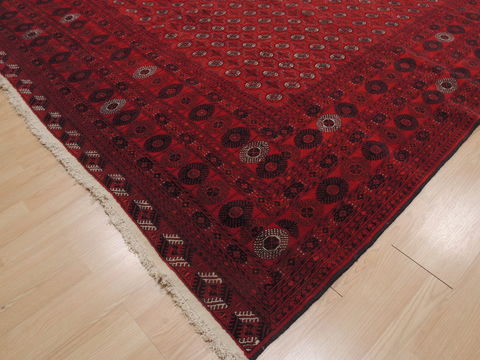 Khan Mohammadi Red Hand Knotted 910 X 157 Area Rug 100-109751 Image 6