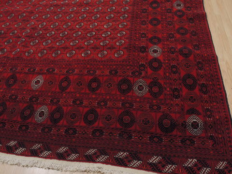 Khan Mohammadi Red Hand Knotted 910 X 157 Area Rug 100-109751 Image 7