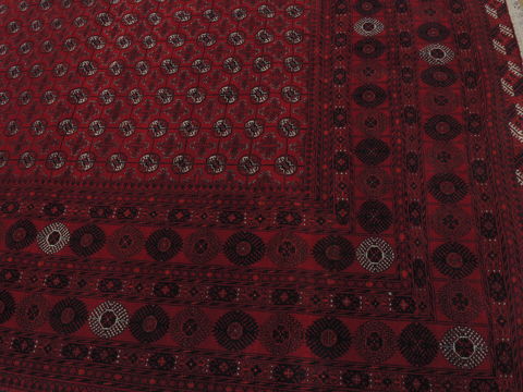 Khan Mohammadi Red Hand Knotted 910 X 157 Area Rug 100-109751 Image 8