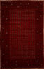 Khan Mohammadi Red Hand Knotted 910 X 157  Area Rug 100-109751 Thumb 0