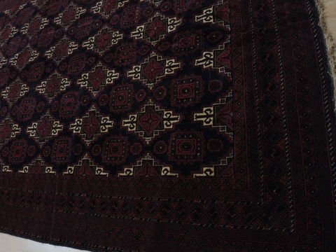 Khan Mohammadi Blue Hand Knotted 67 X 172 Area Rug 100-109753 Image 10