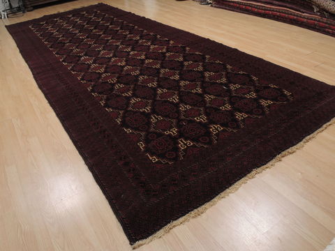 Khan Mohammadi Blue Hand Knotted 67 X 172 Area Rug 100-109753 Image 2