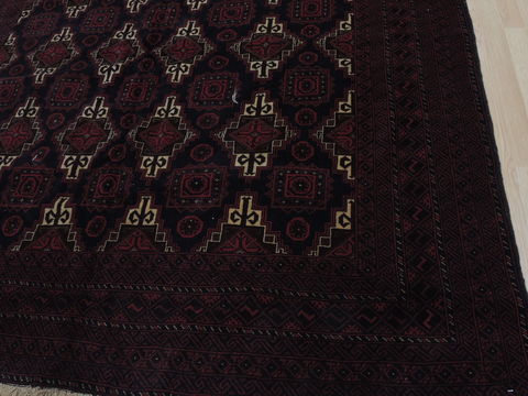Khan Mohammadi Blue Hand Knotted 67 X 172 Area Rug 100-109753 Image 7