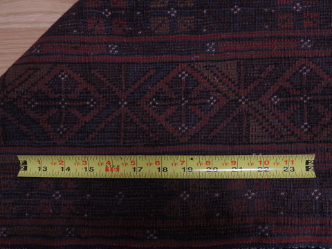 Khan Mohammadi Red Hand Knotted 82 X 1310 Area Rug 100-109754 Image 16