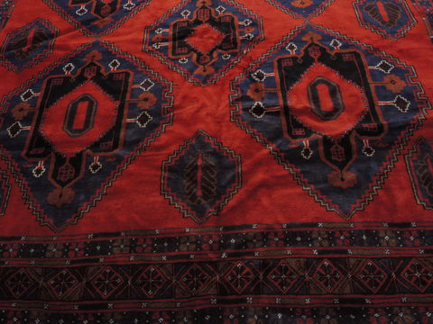 Khan Mohammadi Red Hand Knotted 82 X 1310 Area Rug 100-109754 Image 5