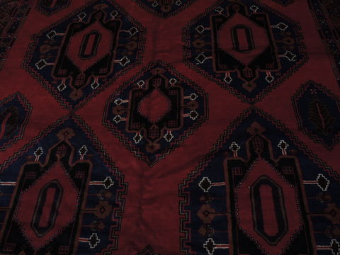 Khan Mohammadi Red Hand Knotted 82 X 1310 Area Rug 100-109754 Image 9