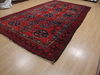 Khan Mohammadi Red Hand Knotted 97 X 136  Area Rug 100-109755 Thumb 2