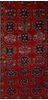 Khan Mohammadi Red Hand Knotted 97 X 136  Area Rug 100-109755 Thumb 0