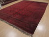 Khan Mohammadi Red Hand Knotted 95 X 123  Area Rug 100-109756 Thumb 2