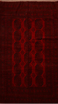 Khan Mohammadi Red Hand Knotted 10'2" X 12'10"  Area Rug 100-109758
