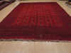 Khan Mohammadi Red Hand Knotted 98 X 1210  Area Rug 100-109759 Thumb 1