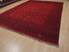 Khan Mohammadi Red Hand Knotted 98 X 1210  Area Rug 100-109759 Thumb 2