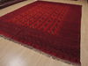 Khan Mohammadi Red Hand Knotted 98 X 1210  Area Rug 100-109759 Thumb 3