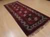 Khan Mohammadi Red Runner Hand Knotted 38 X 94 Area Rug 100-109762 Thumb 6