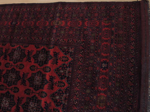 Khan Mohammadi Red Hand Knotted 80 X 114 Area Rug 100-109763 Image 11