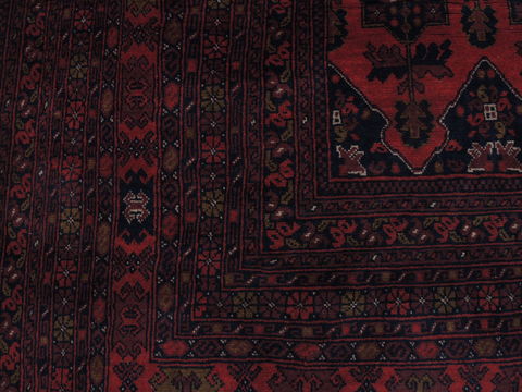 Khan Mohammadi Red Hand Knotted 80 X 114 Area Rug 100-109763 Image 12